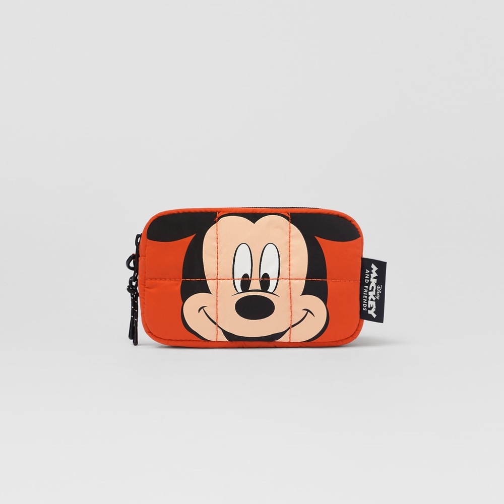 Zara Mickey Mouse Disney Quilted Crossbody Bag